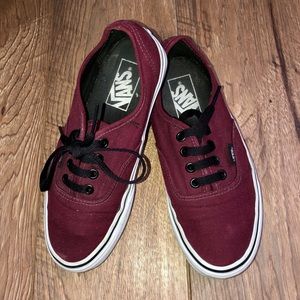 MAROON VANS